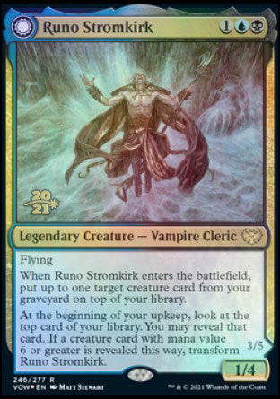 Runo Stromkirk // Krothuss, Lord of the Deep [Innistrad: Crimson Vow Prerelease Promos] | Deep Dive Games St. Marys