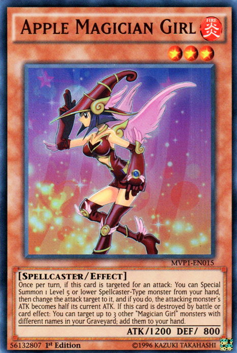 Apple Magician Girl [MVP1-EN015] Ultra Rare | Deep Dive Games St. Marys