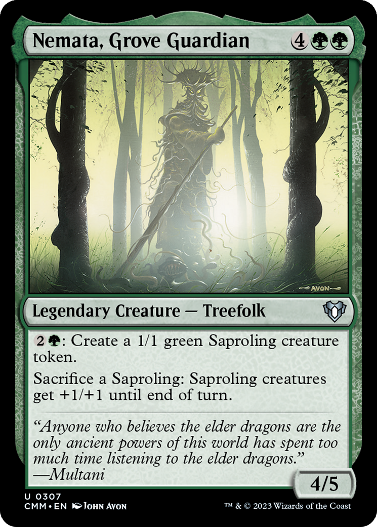 Nemata, Grove Guardian [Commander Masters] | Deep Dive Games St. Marys
