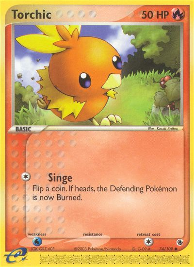 Torchic (74/109) [EX: Ruby & Sapphire] | Deep Dive Games St. Marys