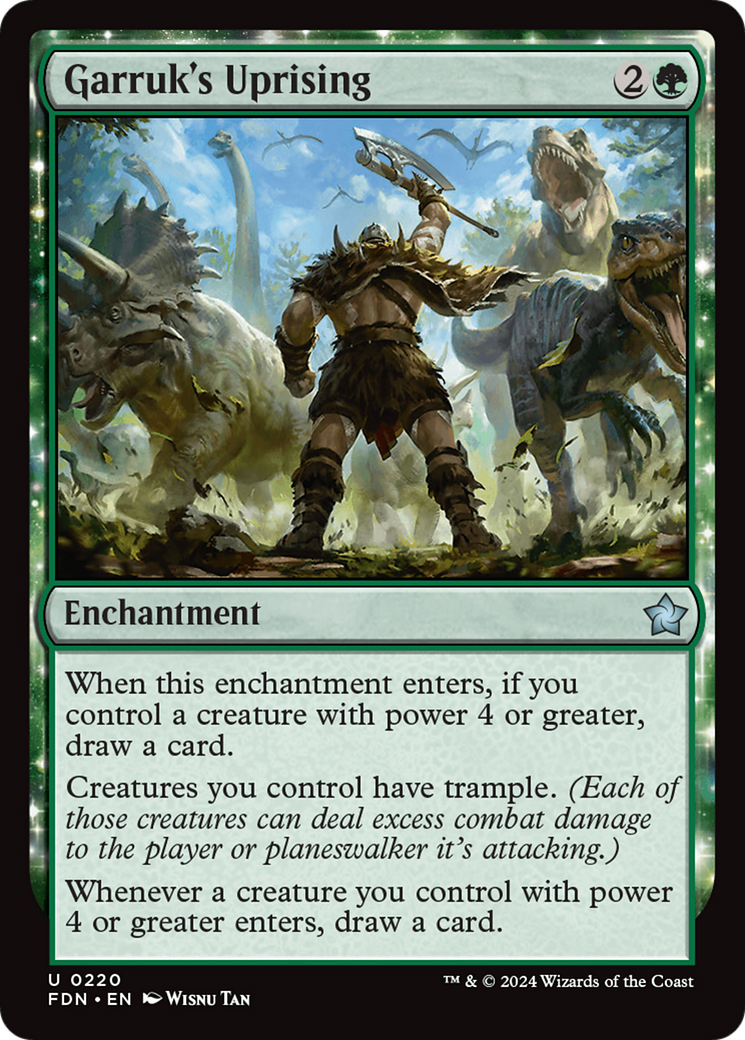 Garruk's Uprising [Foundations] | Deep Dive Games St. Marys