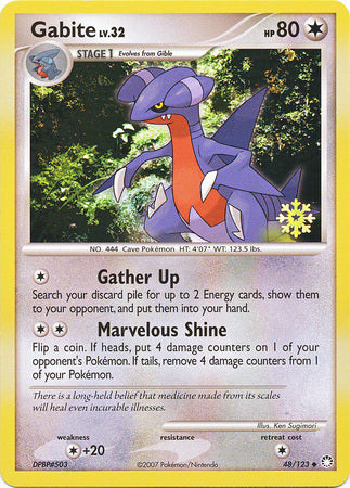 Gabite (48/123) [Countdown Calendar Promos] | Deep Dive Games St. Marys