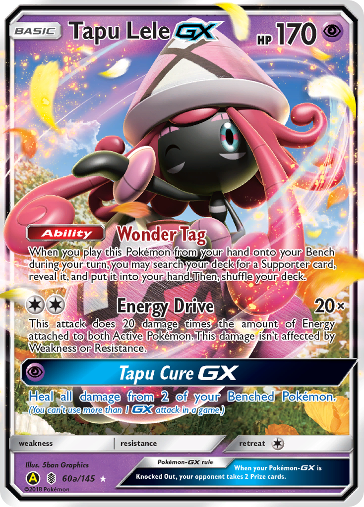 Tapu Lele GX (60a/145) [Alternate Art Promos] | Deep Dive Games St. Marys