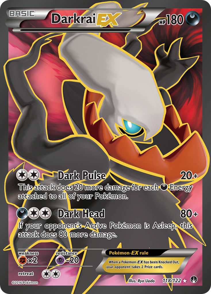 Darkrai EX (118/122) [XY: BREAKpoint] | Deep Dive Games St. Marys