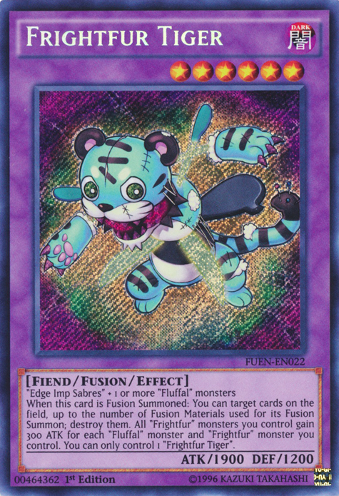 Frightfur Tiger [FUEN-EN022] Secret Rare | Deep Dive Games St. Marys