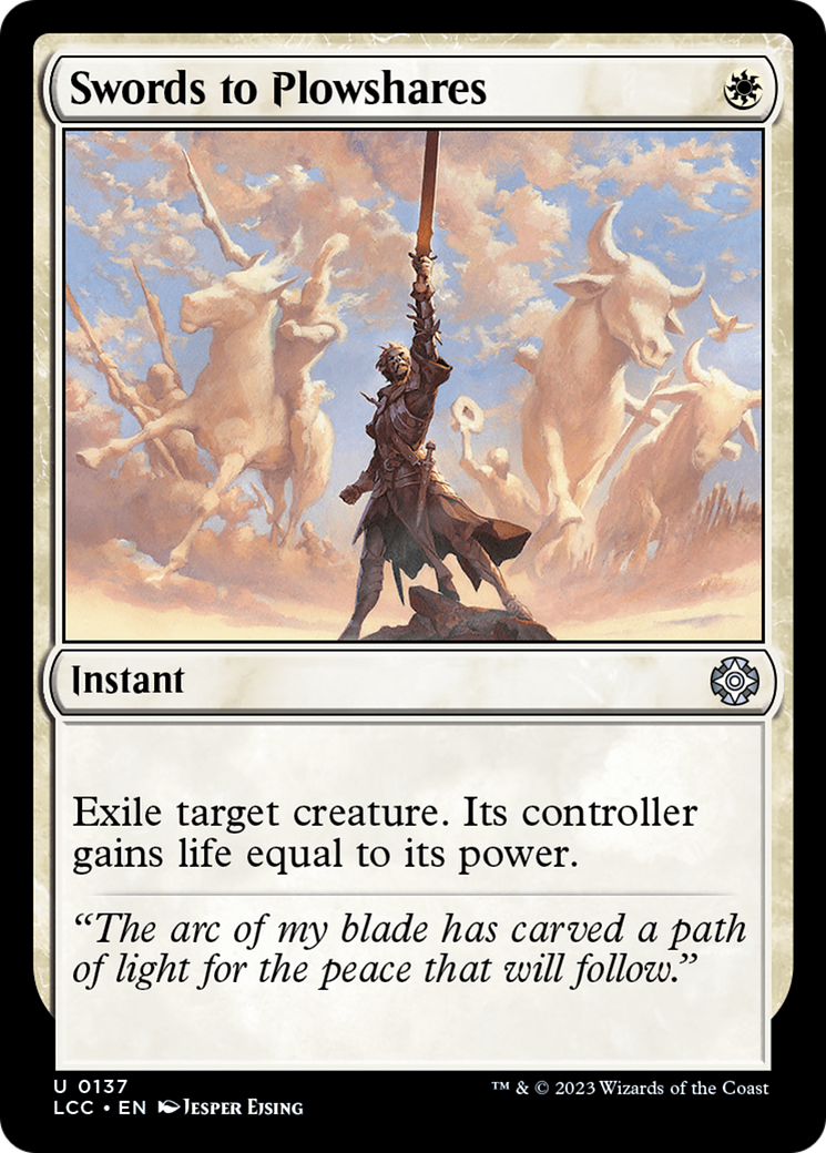 Swords to Plowshares [The Lost Caverns of Ixalan Commander] | Deep Dive Games St. Marys