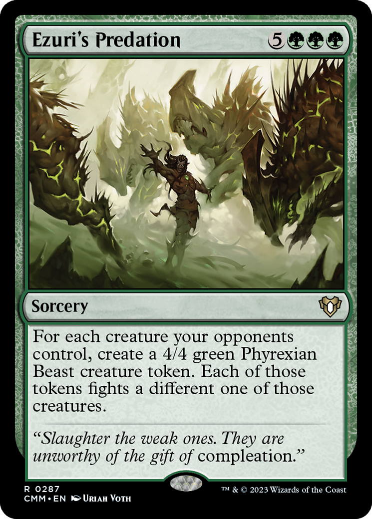 Ezuri's Predation [Commander Masters] | Deep Dive Games St. Marys