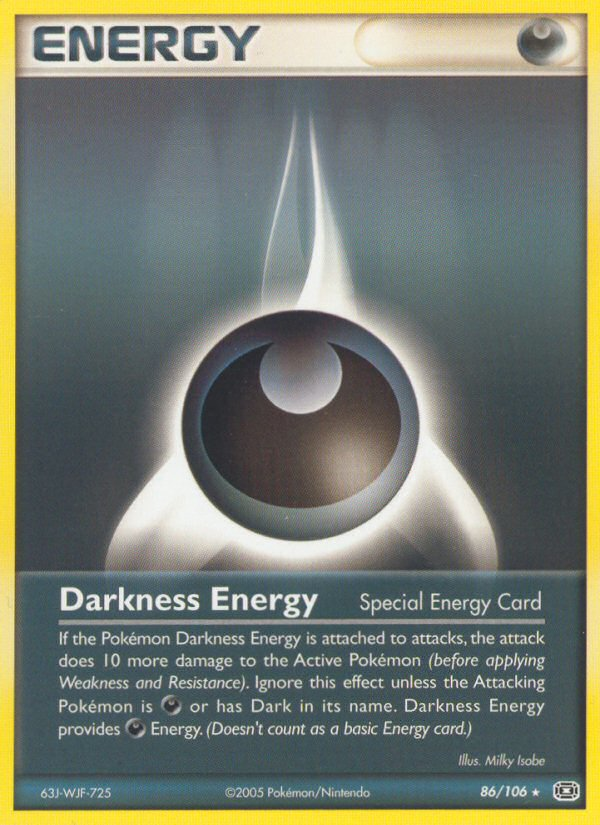 Darkness Energy (86/106) [EX: Emerald] | Deep Dive Games St. Marys