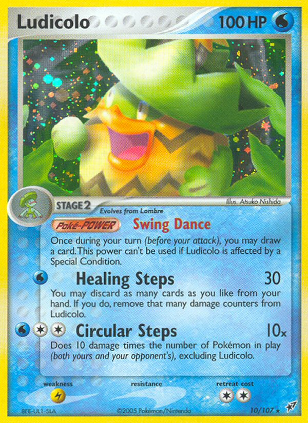 Ludicolo (10/107) [EX: Deoxys] | Deep Dive Games St. Marys