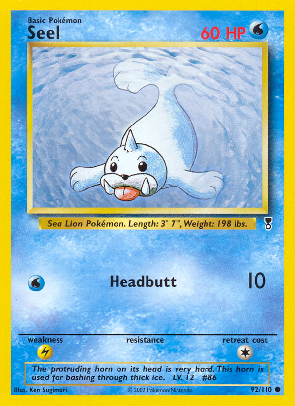 Seel (92/110) [Legendary Collection] | Deep Dive Games St. Marys