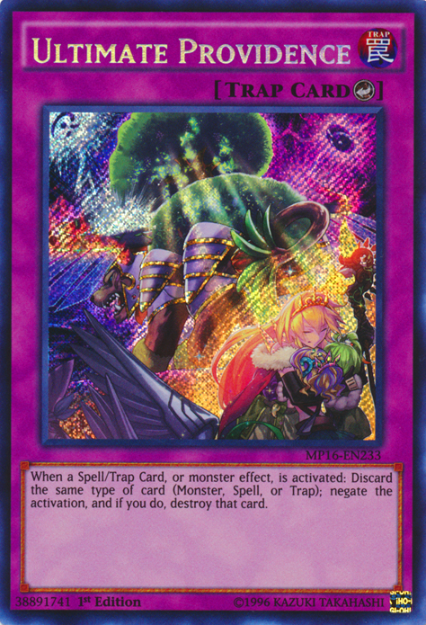 Ultimate Providence [MP16-EN233] Secret Rare | Deep Dive Games St. Marys