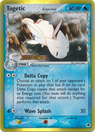 Togetic (11/101) (Delta Species) (Stamped) [EX: Dragon Frontiers] | Deep Dive Games St. Marys