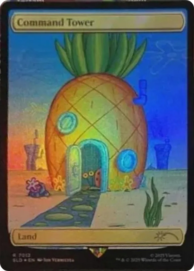 Command Tower (7012) (Rainbow Foil) [Secret Lair Drop Series] | Deep Dive Games St. Marys