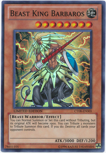 Beast King Barbaros [CT08-EN005] Super Rare | Deep Dive Games St. Marys