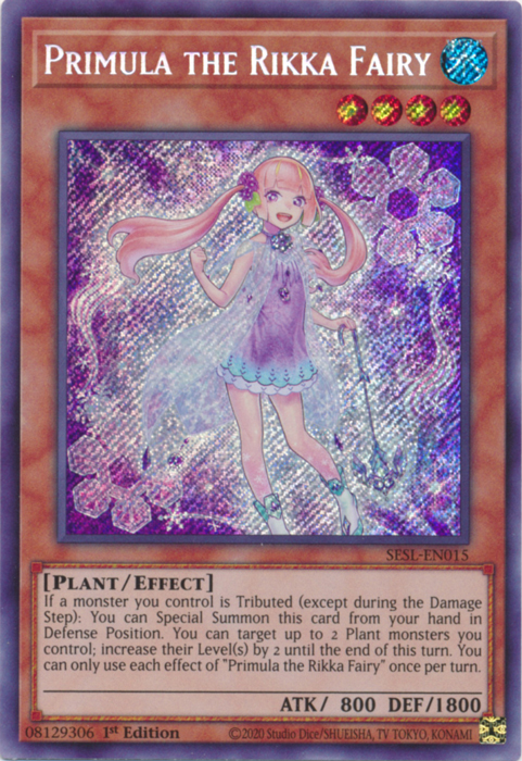 Primula the Rikka Fairy [SESL-EN015] Secret Rare | Deep Dive Games St. Marys