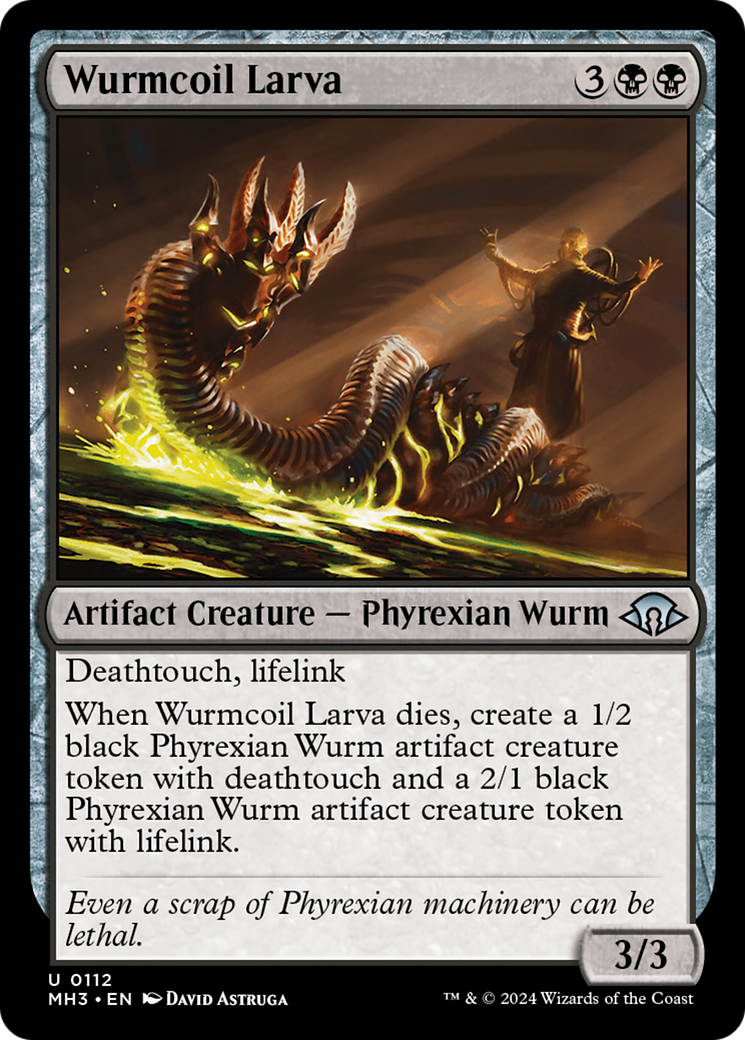 Wurmcoil Larva [Modern Horizons 3] | Deep Dive Games St. Marys