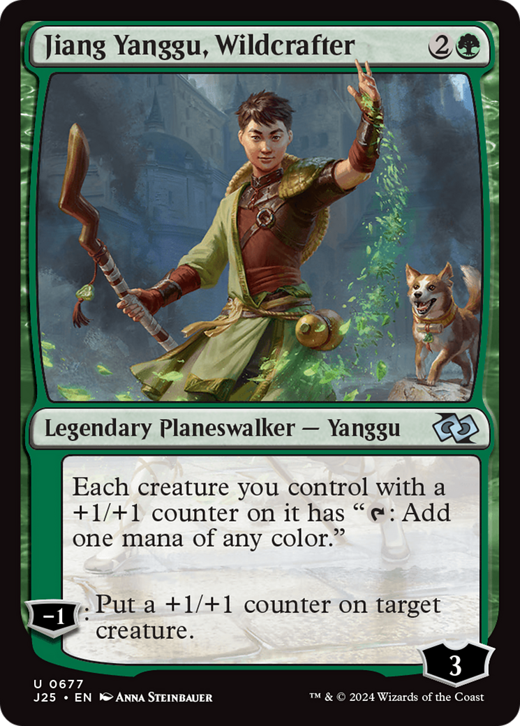 Jiang Yanggu, Wildcrafter [Foundations Jumpstart] | Deep Dive Games St. Marys