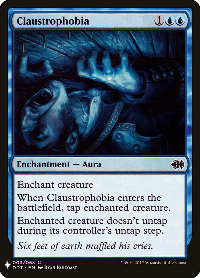 Claustrophobia [Mystery Booster] | Deep Dive Games St. Marys