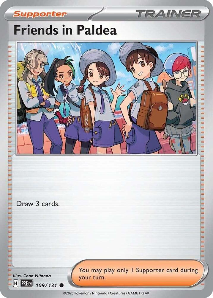 Friends in Paldea (109/131) [Scarlet & Violet: Prismatic Evolutions] | Deep Dive Games St. Marys