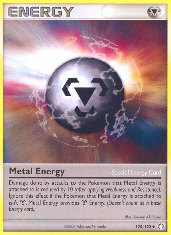 Metal Energy (120/123) [Diamond & Pearl: Mysterious Treasures] | Deep Dive Games St. Marys