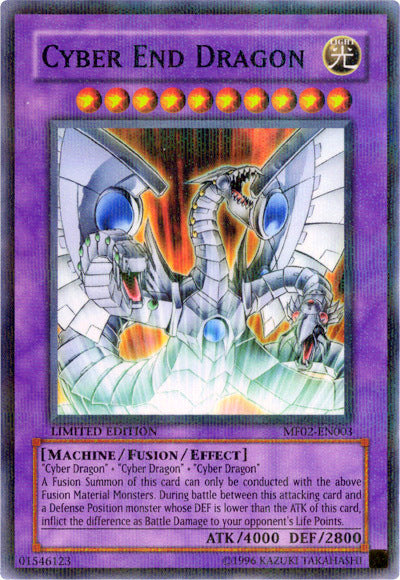 Cyber End Dragon [MF02-EN003] Parallel Rare | Deep Dive Games St. Marys