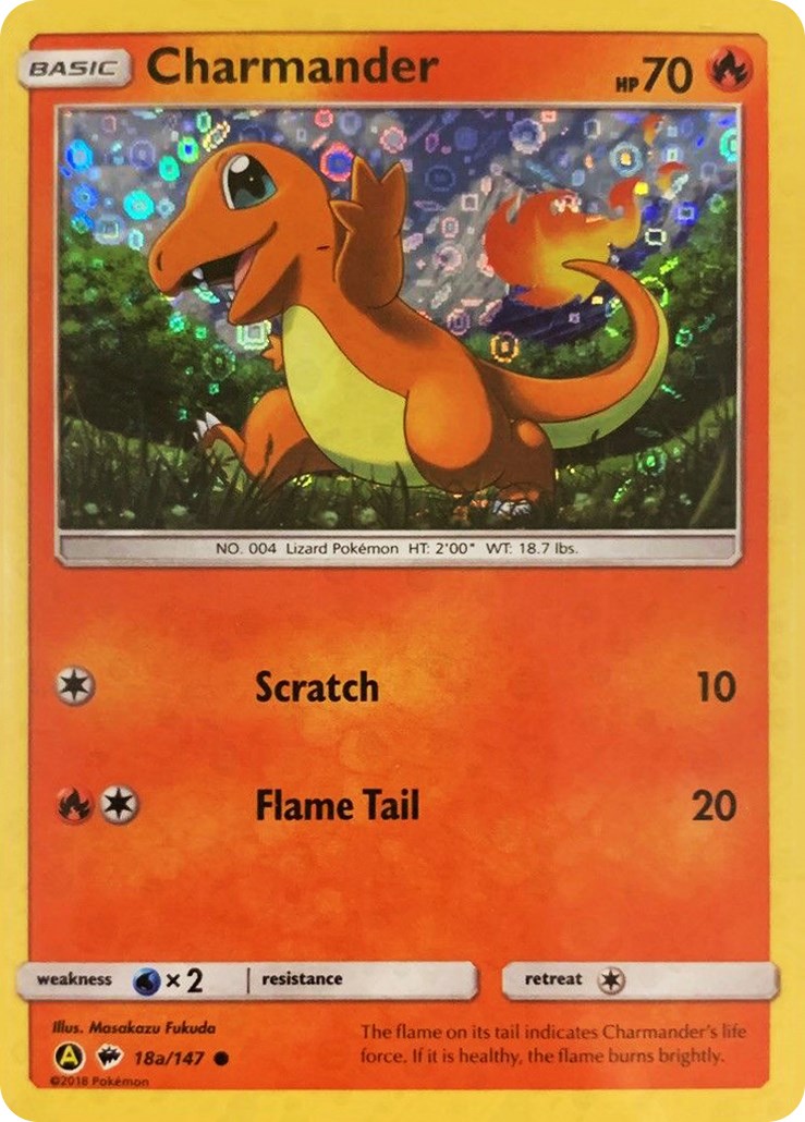 Charmander (18a/147) (General Mills Cereal Foil) [Alternate Art Promos] | Deep Dive Games St. Marys