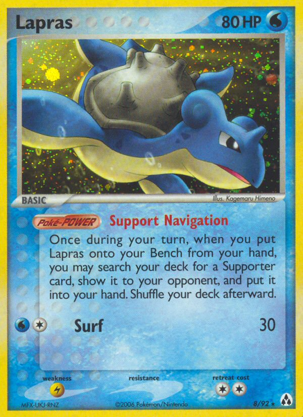 Lapras (8/92) [EX: Legend Maker] | Deep Dive Games St. Marys