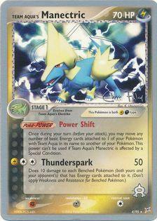 Team Aqua's Manectric (4/95) (Blaziken Tech - Chris Fulop) [World Championships 2004] | Deep Dive Games St. Marys