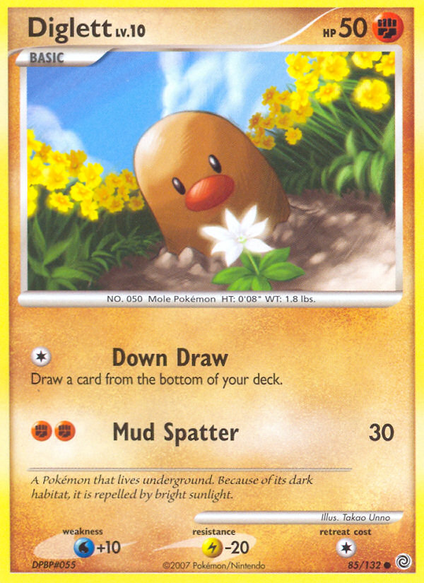 Diglett (85/132) [Diamond & Pearl: Secret Wonders] | Deep Dive Games St. Marys