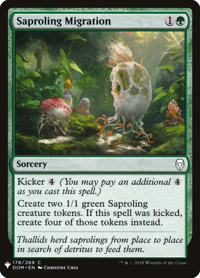 Saproling Migration [Mystery Booster] | Deep Dive Games St. Marys