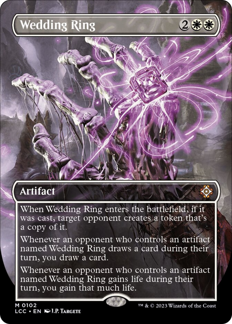 Wedding Ring (Borderless) [The Lost Caverns of Ixalan Commander] | Deep Dive Games St. Marys