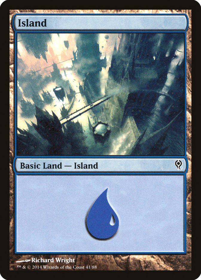 Island (41) [Duel Decks: Jace vs. Vraska] | Deep Dive Games St. Marys