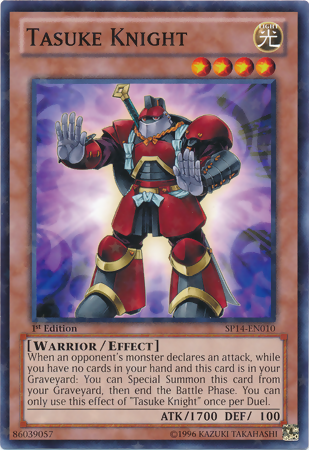 Tasuke Knight [SP14-EN010] Starfoil Rare | Deep Dive Games St. Marys