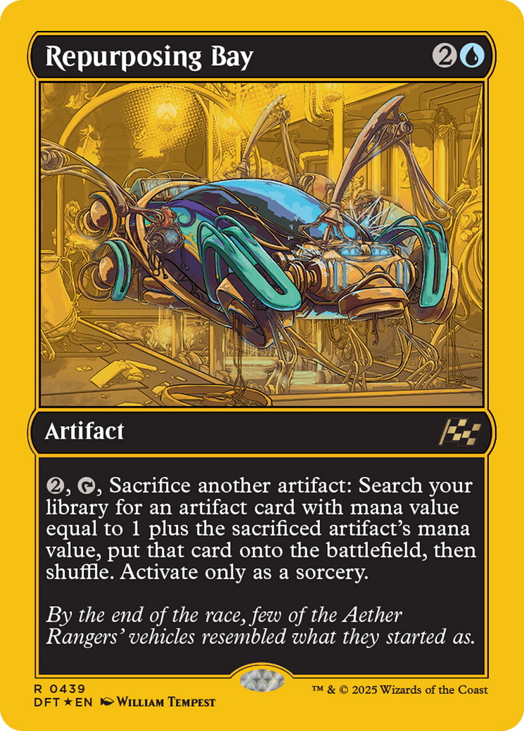 Repurposing Bay (First-Place Foil) [Aetherdrift] | Deep Dive Games St. Marys