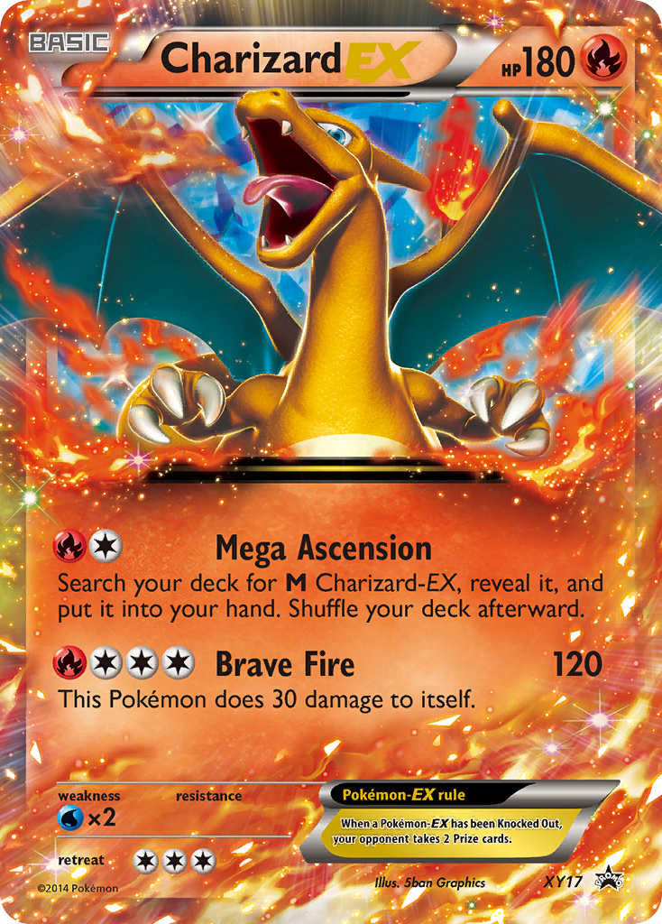 Charizard EX (XY17) [XY: Black Star Promos] | Deep Dive Games St. Marys