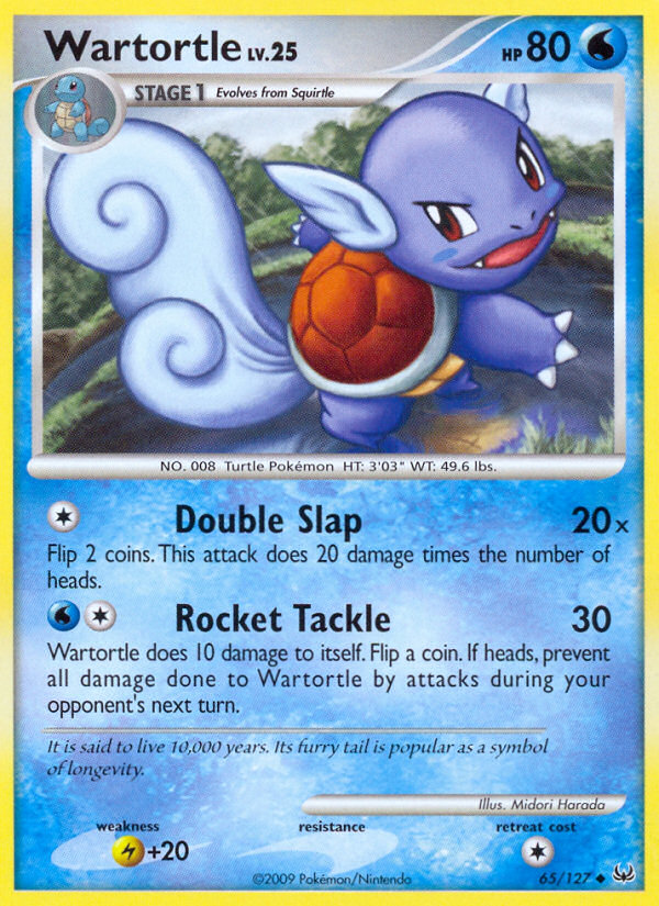 Wartortle (65/127) [Platinum: Base Set] | Deep Dive Games St. Marys