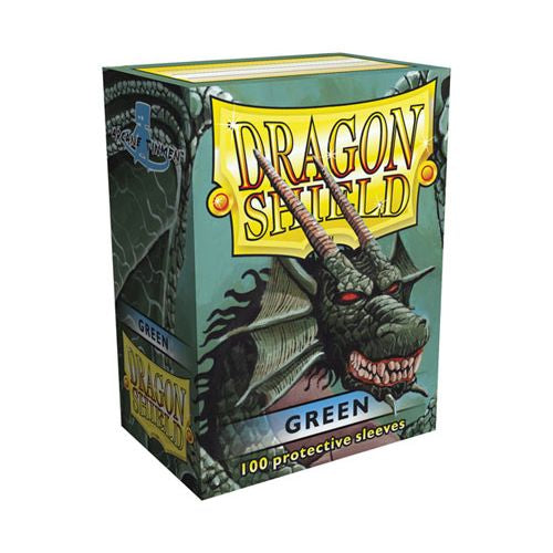 Dragon Shield Matte Sleeves- Green | Deep Dive Games St. Marys