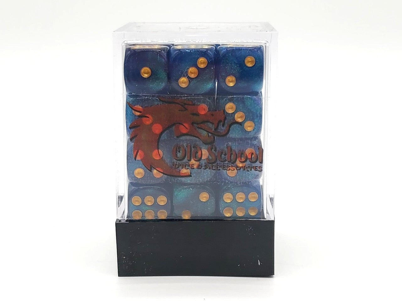 Old School 36ct 12mm D6 Dice Set: Galaxy - Dark Matter | Deep Dive Games St. Marys