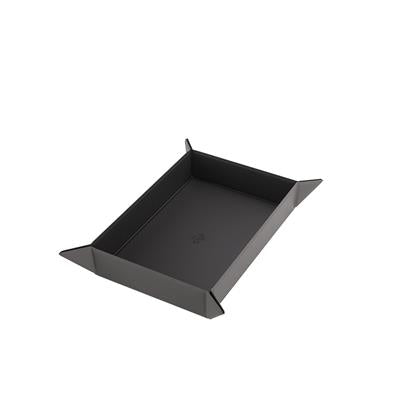 Magnetic Dice Tray Rectangular Black/Gray | Deep Dive Games St. Marys