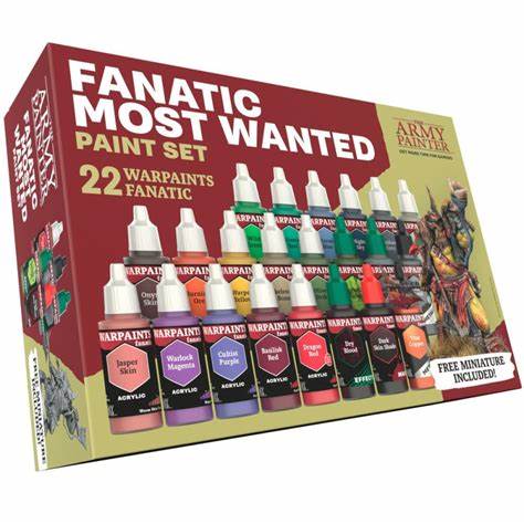 Warpaints Fanatic: Most Wanted Paint Set | Deep Dive Games St. Marys