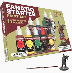 The Army Painter: Fanatics Starter Paint Set | Deep Dive Games St. Marys