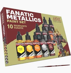 The Army Painter: Fanatics Metallics Paint Set | Deep Dive Games St. Marys