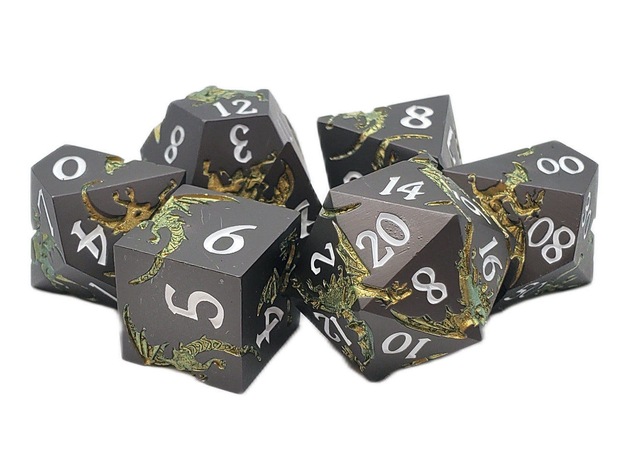 Old School Dice Soaring Dragon Dice Set | Deep Dive Games St. Marys