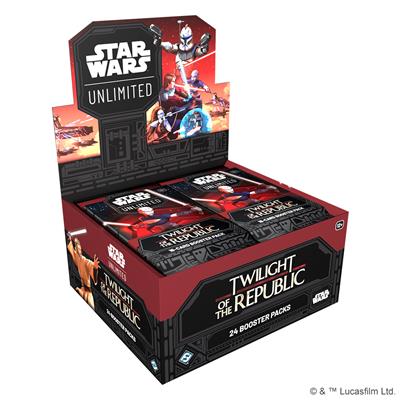 Star Wars: Unlimited – Twilight of the Republic: Booster Display | Deep Dive Games St. Marys