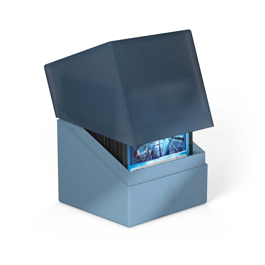 ULTIMATE GUARD: DECK CASE BOULDER 100: KATANA: THE SHOGUN'S JOURNEY (PART 3): SOUSHIN (BLUE) | Deep Dive Games St. Marys