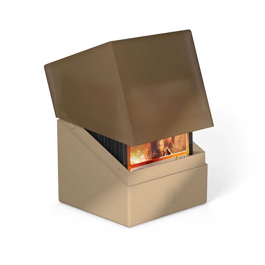 ULTIMATE GUARD: DECK CASE BOULDER 100: KATANA: THE SHOGUN'S JOURNEY (PART 3): KOUYO (BROWN) | Deep Dive Games St. Marys