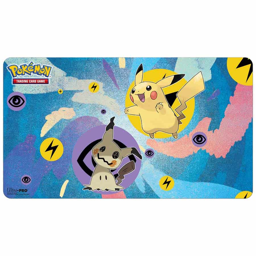 ULTRA PRO: POKEMON PLAYMAT: PIKACHU AND MIMIKYU | Deep Dive Games St. Marys