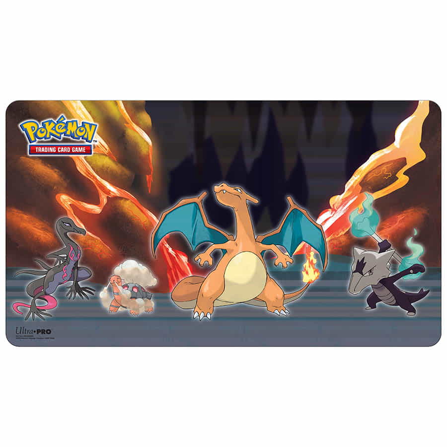 ULTRA PRO: POKEMON: GALLERY SERIES: SCORCHING SUMMIT PLAYMAT | Deep Dive Games St. Marys