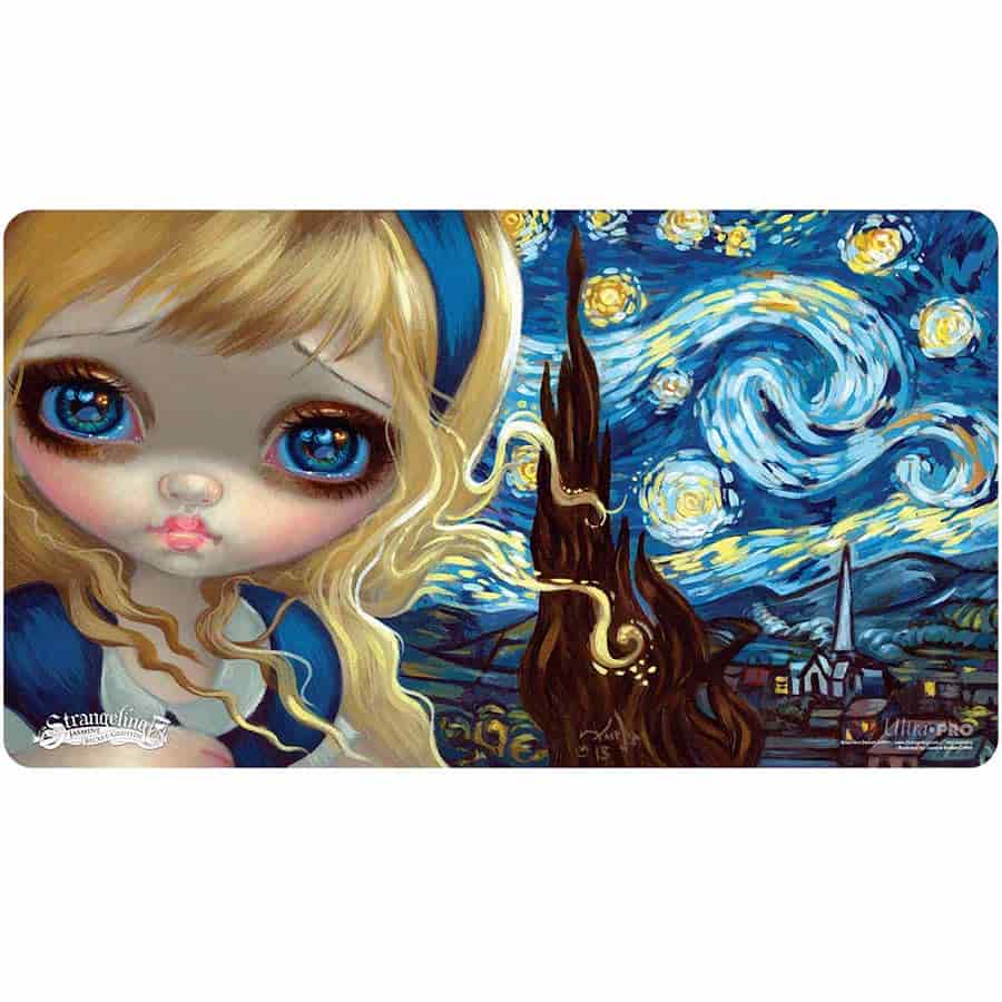 ULTRA PRO: STRANGELING: JASMINE BECKET-GRIFFITH: PLAYMAT: STARRY NIGHT | Deep Dive Games St. Marys