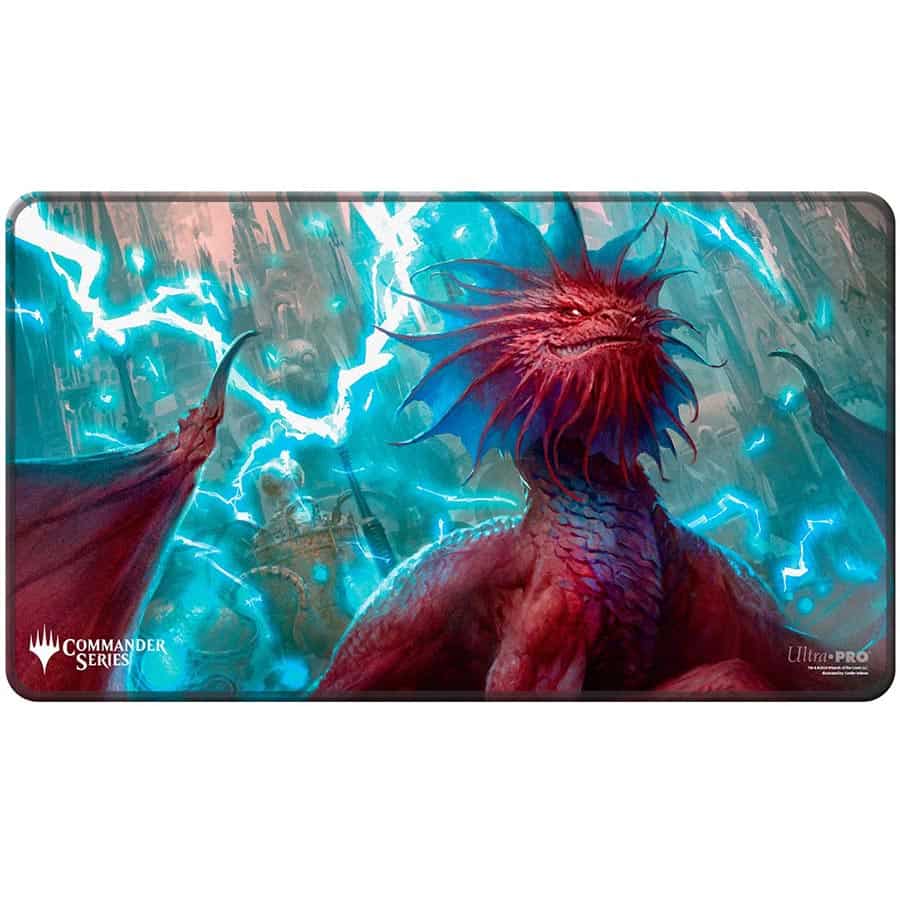 ULTRA PRO: STITCHED EDGE PLAYMAT: NIV-MIZZET | Deep Dive Games St. Marys